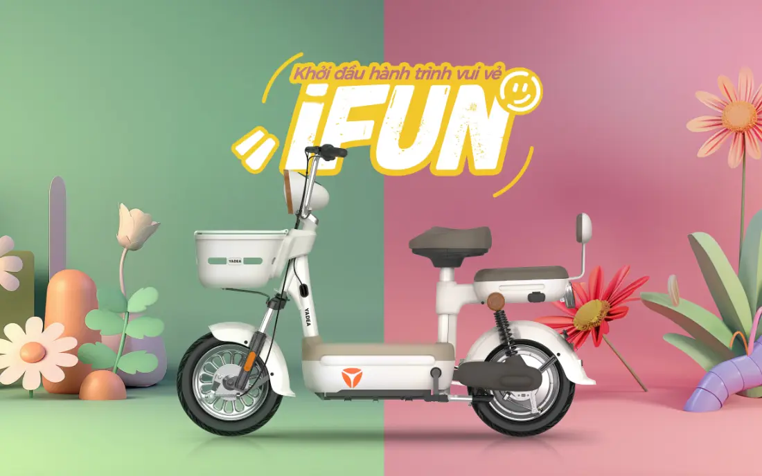 YADEA iFUN – Mẫu Xe Đạp Điện Mới Nhất Từ YADEA