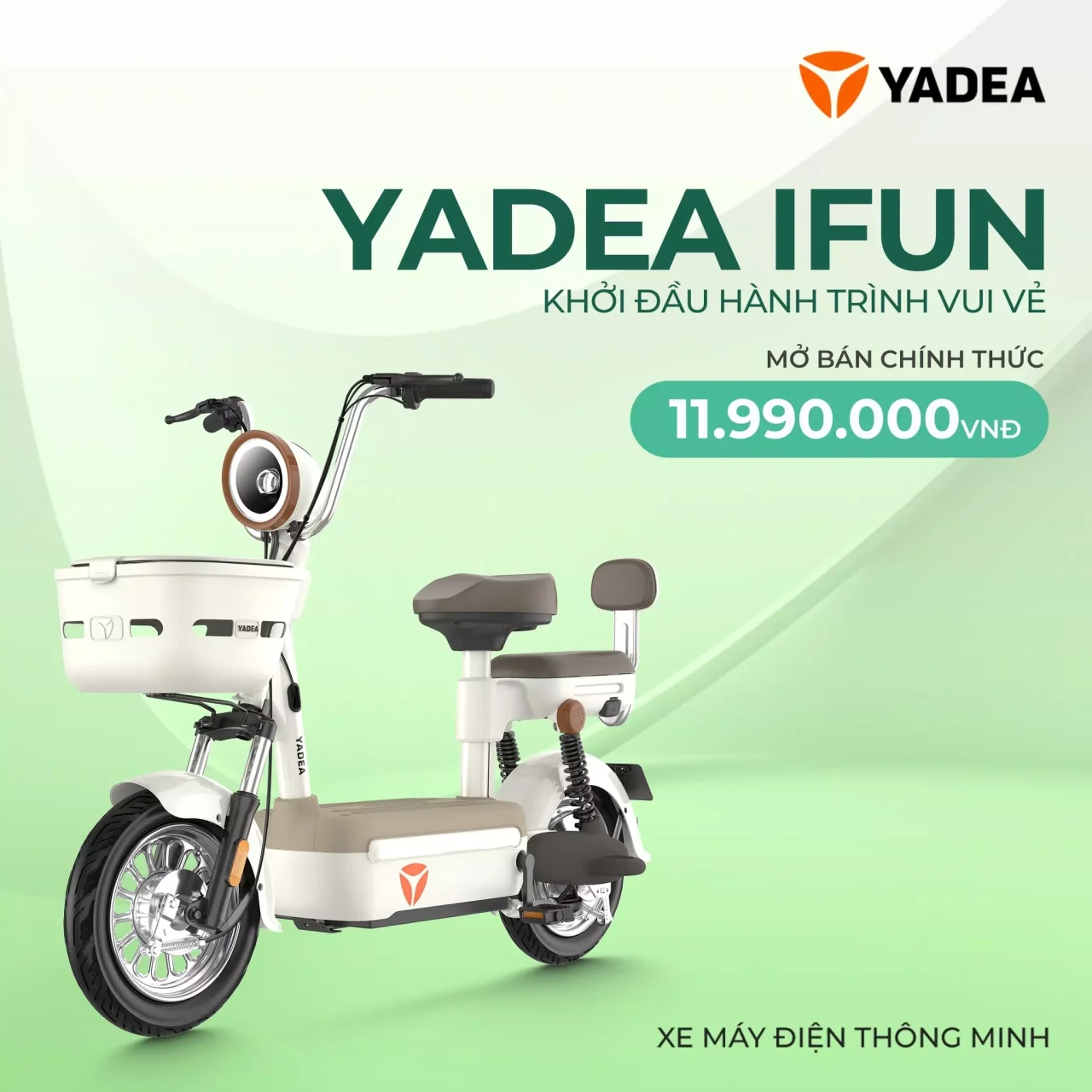 Công bố giá bán YADEA iFUN