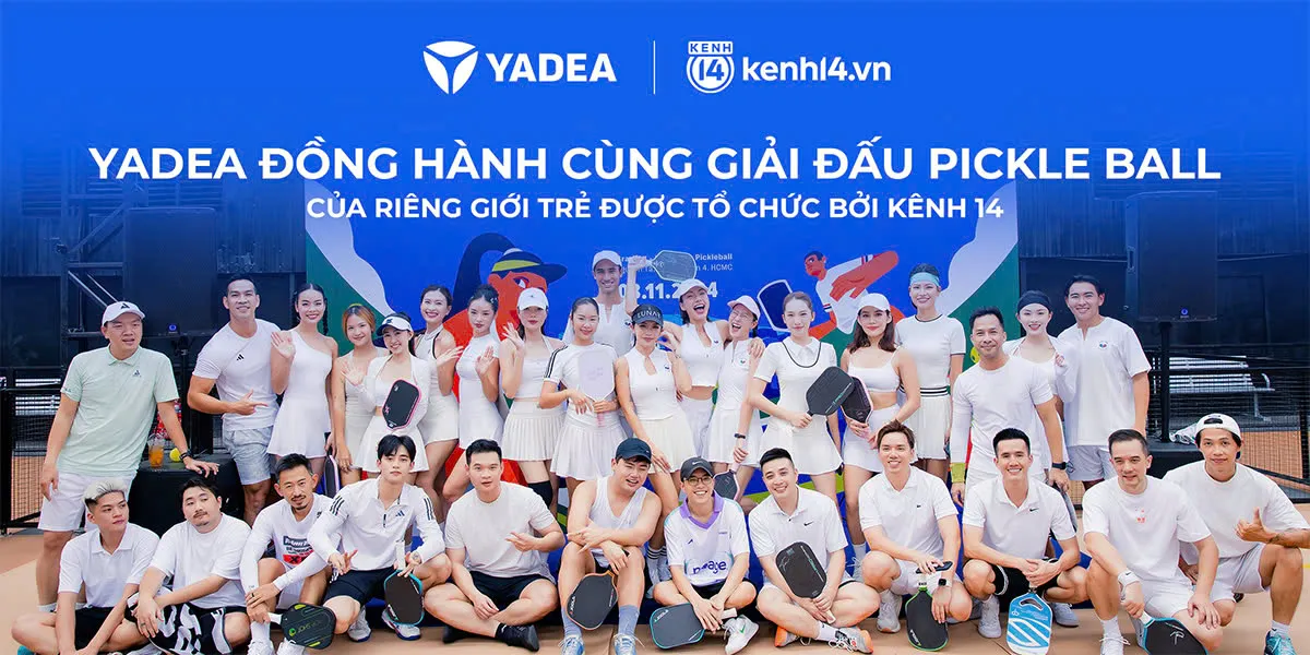 Yadea Tự Hào Đồng Hành Cùng Giải Đấu FADO Fancy Pickleball 2024