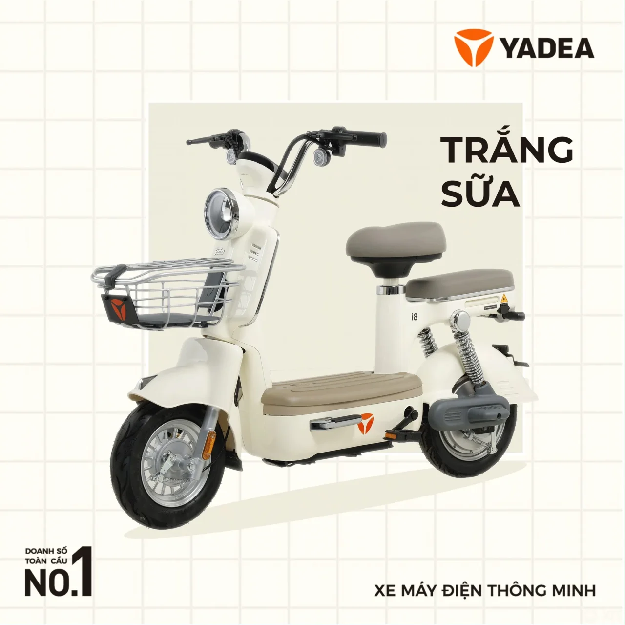 BẢNG MÀU YADEA i8 – ĐA SẮC MÀU, BẬT CÁ TÍNH