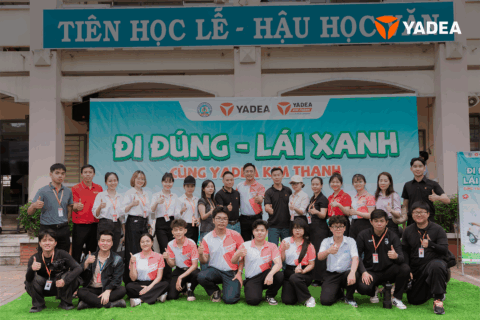 Artboard 2 YADEA lan tỏa văn hóa giao thông an toàn tại Trường THPT Trần Văn Ơn