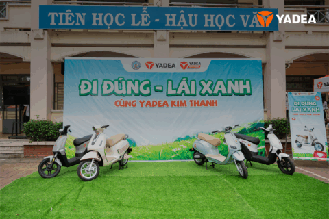 Artboard 3 YADEA lan tỏa văn hóa giao thông an toàn tại Trường THPT Trần Văn Ơn