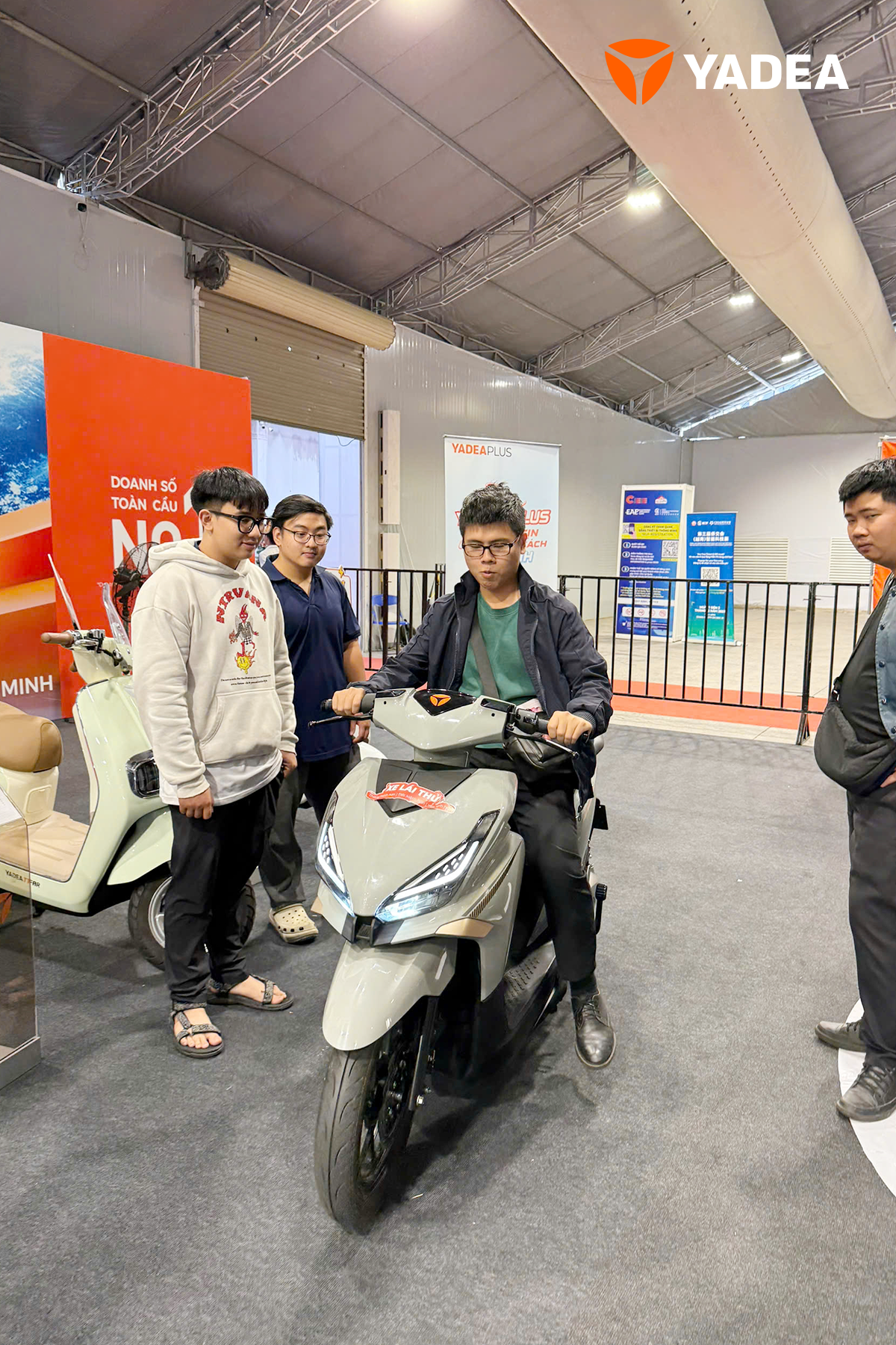 Artboard 11 Recap | Yadea Plus đồng hành cùng GRECO 2025 tại TP. Hồ Chí Minh