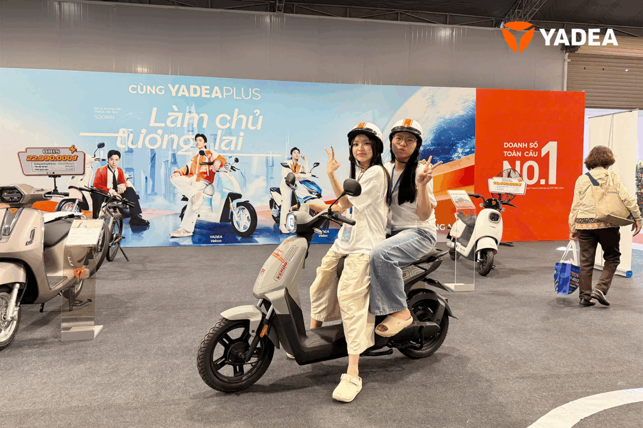 Artboard 4 Recap | Yadea Plus đồng hành cùng GRECO 2025 tại TP. Hồ Chí Minh