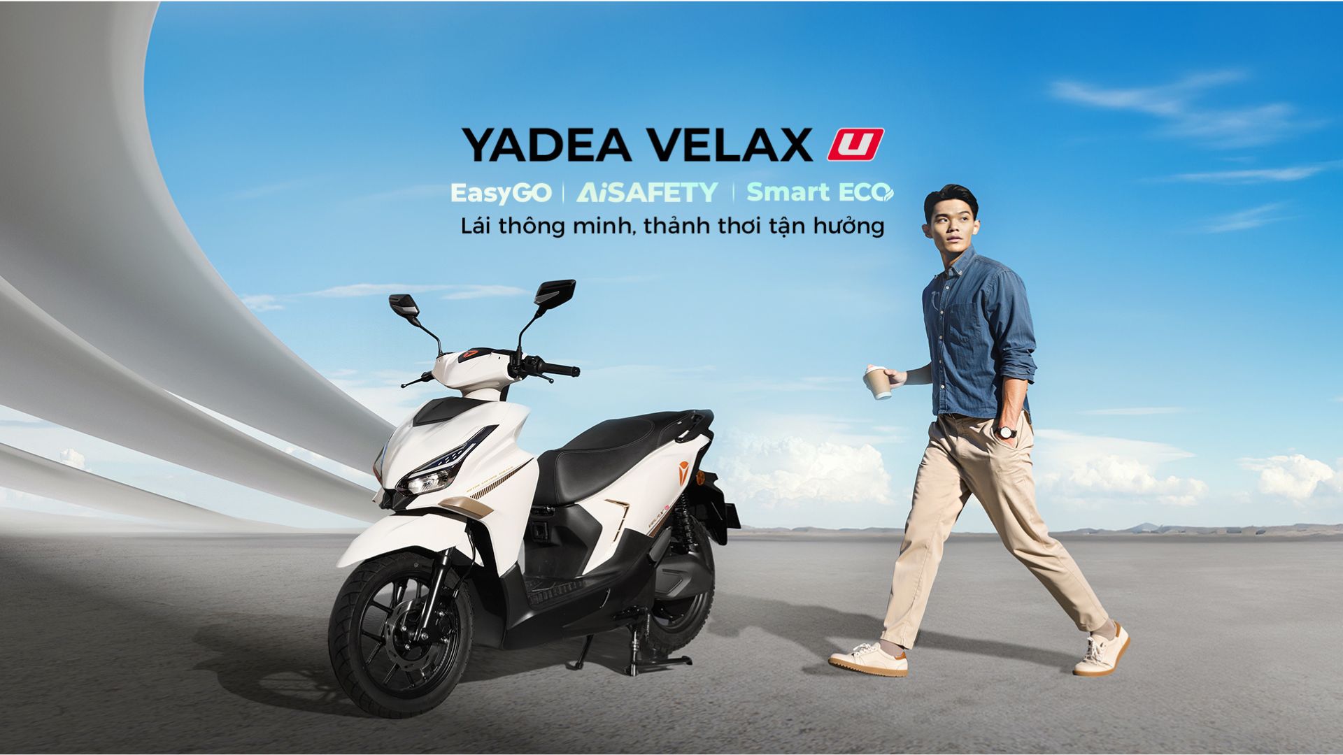 Thiết kế chưa có tên Xe Máy Điện Yadea Velax U