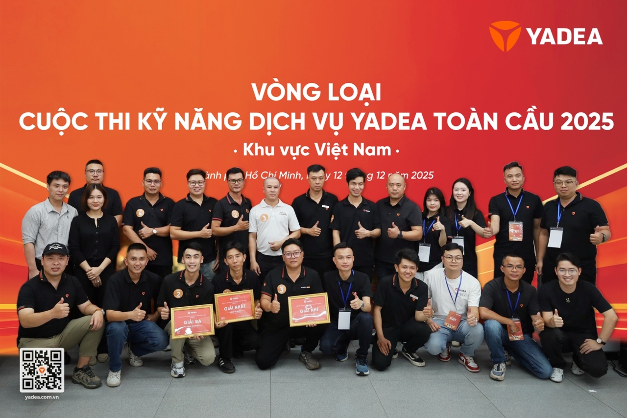 Lộ diện các gương mặt Việt Nam xuất sắc vào chung kết cuộc thi kỹ năng dịch vụ YADEA 2025