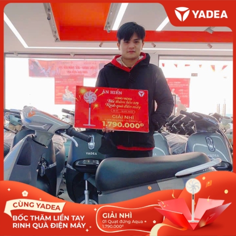 615070350_1189153796722088_2525914898347558536_n Chúc mừng khách hàng trúng thưởng chương trình Tết YADEA 2026