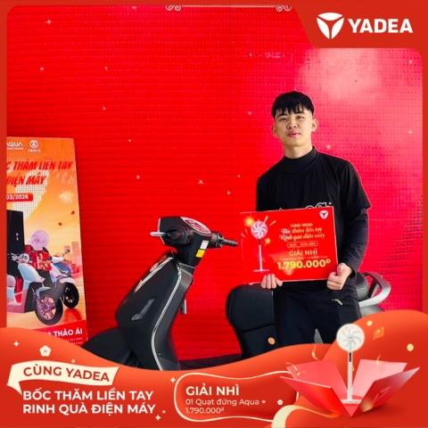 615312429_1189155780055223_6422995440469560589_n Chúc mừng khách hàng trúng thưởng chương trình Tết YADEA 2026