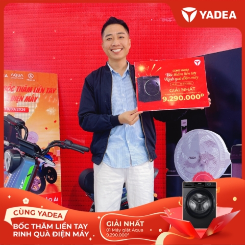 615416730_1189150680055733_29867026089254865_n Chúc mừng khách hàng trúng thưởng chương trình Tết YADEA 2026