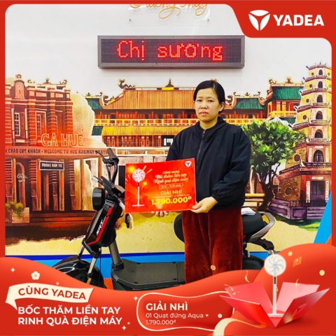615809651_1189155890055212_8701900396487653596_n Chúc mừng khách hàng trúng thưởng chương trình Tết YADEA 2026