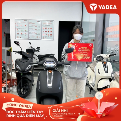 619161981_1199049782399156_5137927624124943539_n Lộc xuân gõ cửa – Nhiều khách hàng YADEA may mắn nhận quà điện máy AQUA giá trị