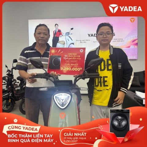 619194743_1199049932399141_1754167941421770027_n Lộc xuân gõ cửa – Nhiều khách hàng YADEA may mắn nhận quà điện máy AQUA giá trị
