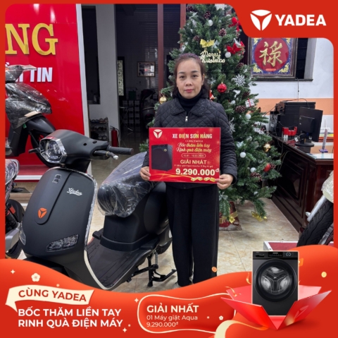 619954019_1199049375732530_6529982759229995965_n Lộc xuân gõ cửa – Nhiều khách hàng YADEA may mắn nhận quà điện máy AQUA giá trị