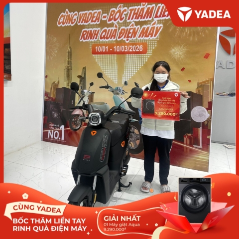 622369751_1199050145732453_1506350375561437289_n Lộc xuân gõ cửa – Nhiều khách hàng YADEA may mắn nhận quà điện máy AQUA giá trị