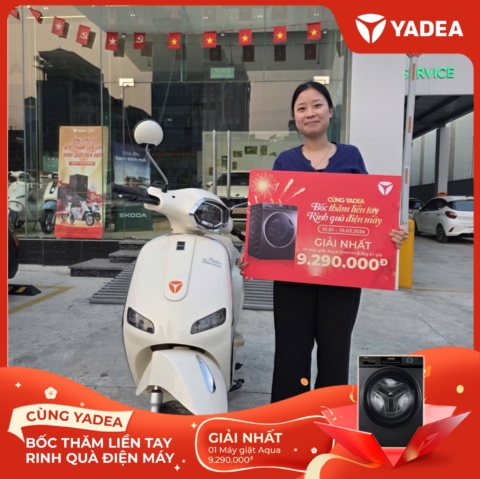 622795581_1199049659065835_445504873939824846_n Lộc xuân gõ cửa – Nhiều khách hàng YADEA may mắn nhận quà điện máy AQUA giá trị