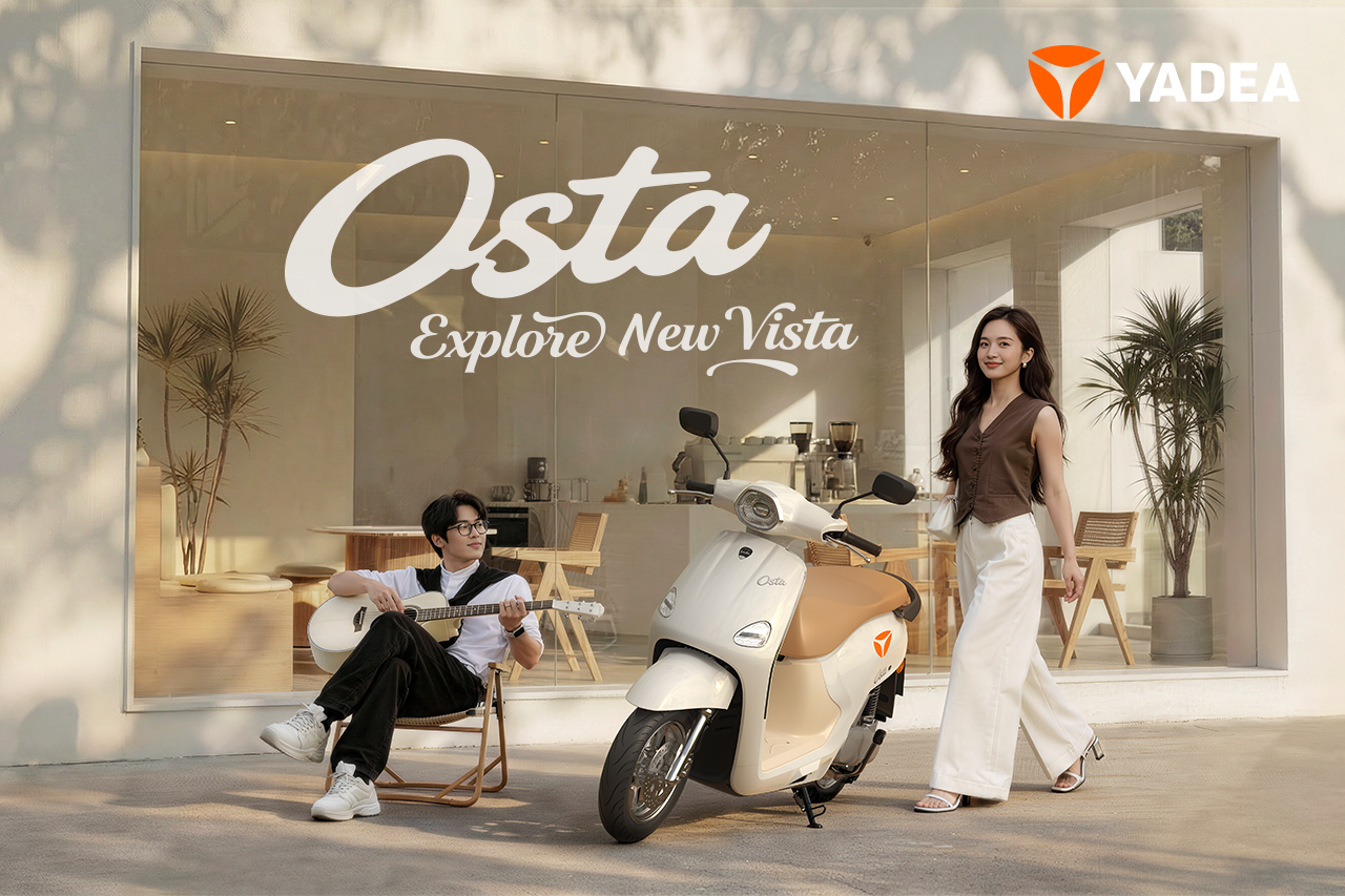 YADEA Osta Chính Thức Trình Làng Tháng 3/2026 YADEA Osta Chính Thức Trình Làng Tháng 3/2026