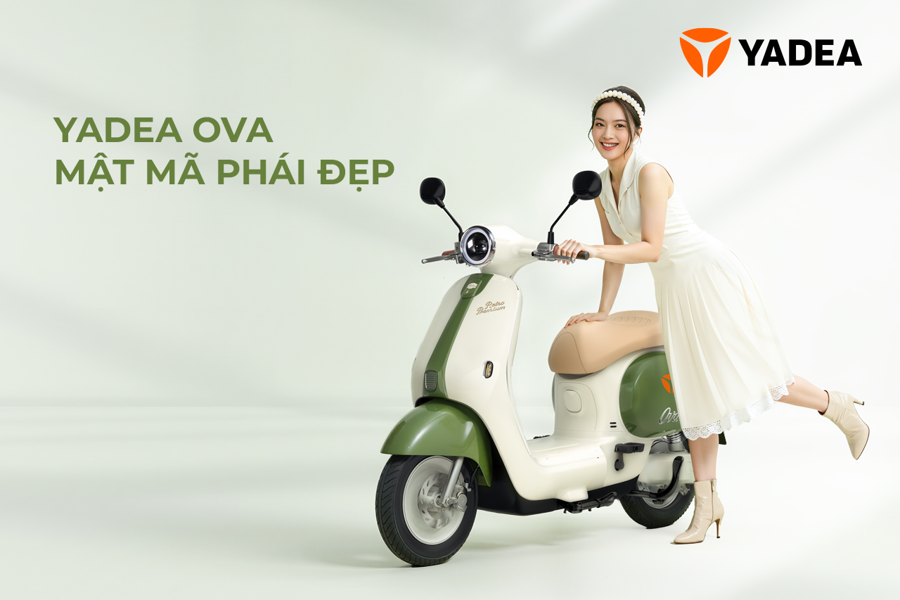 Đánh Giá YADEA OVA: Xe Điện Thông Minh, Ắc Quy Graphene 80km Cho Phái Đẹp