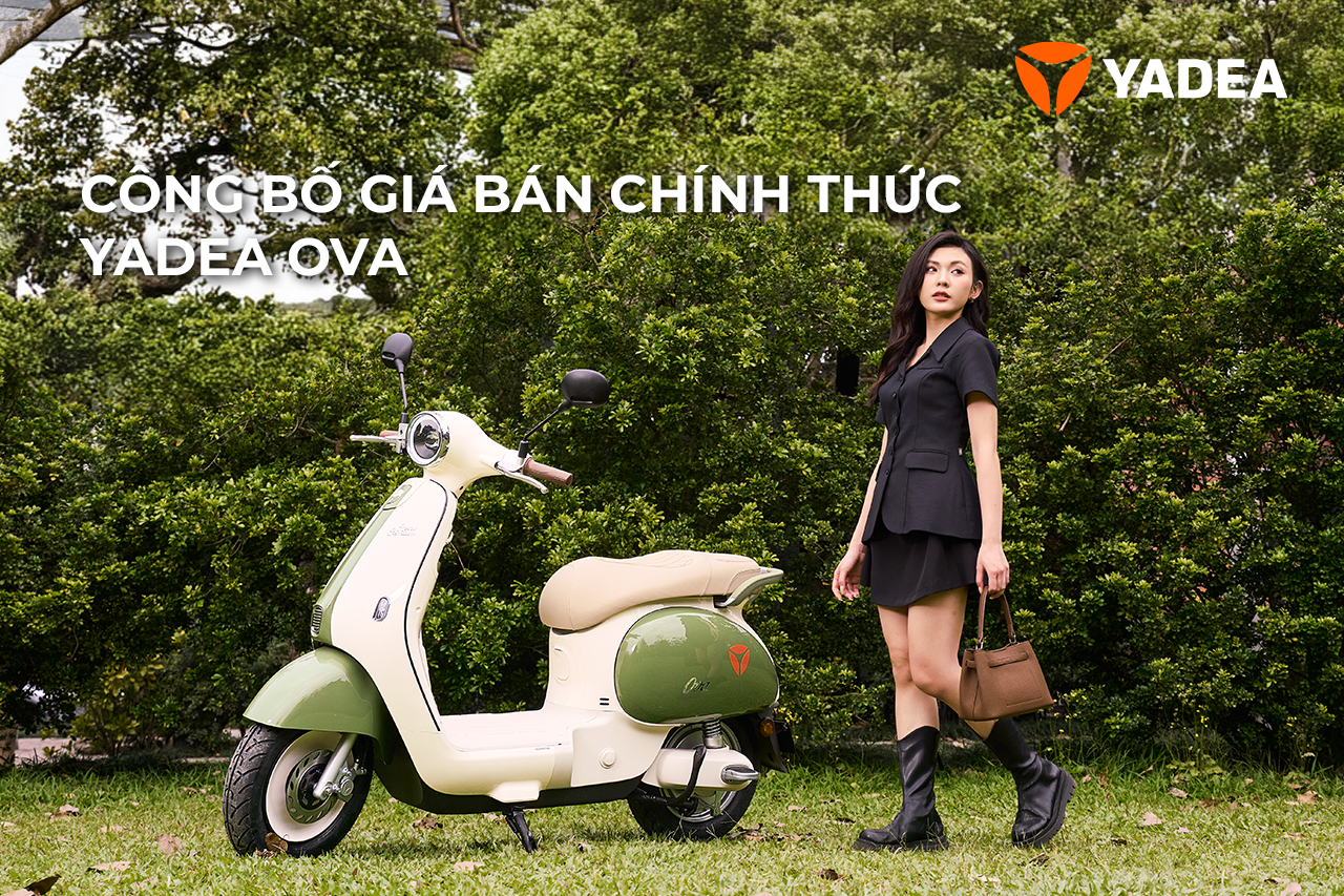 Công bố giá bán chính thức YADEA OVA