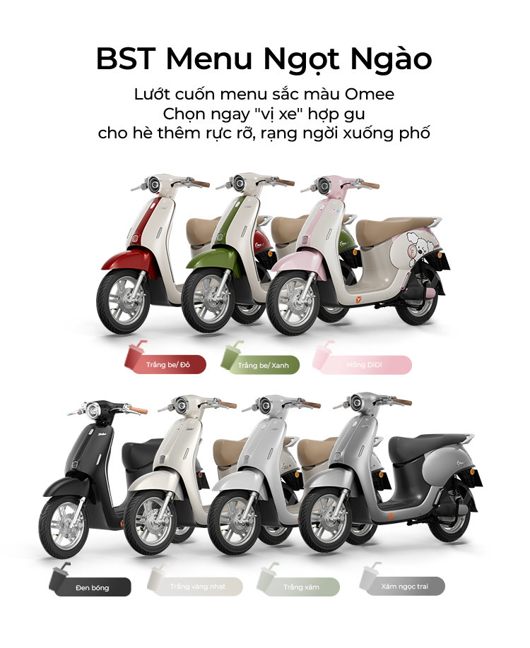 Xe Máy Điện YADEA OMEE