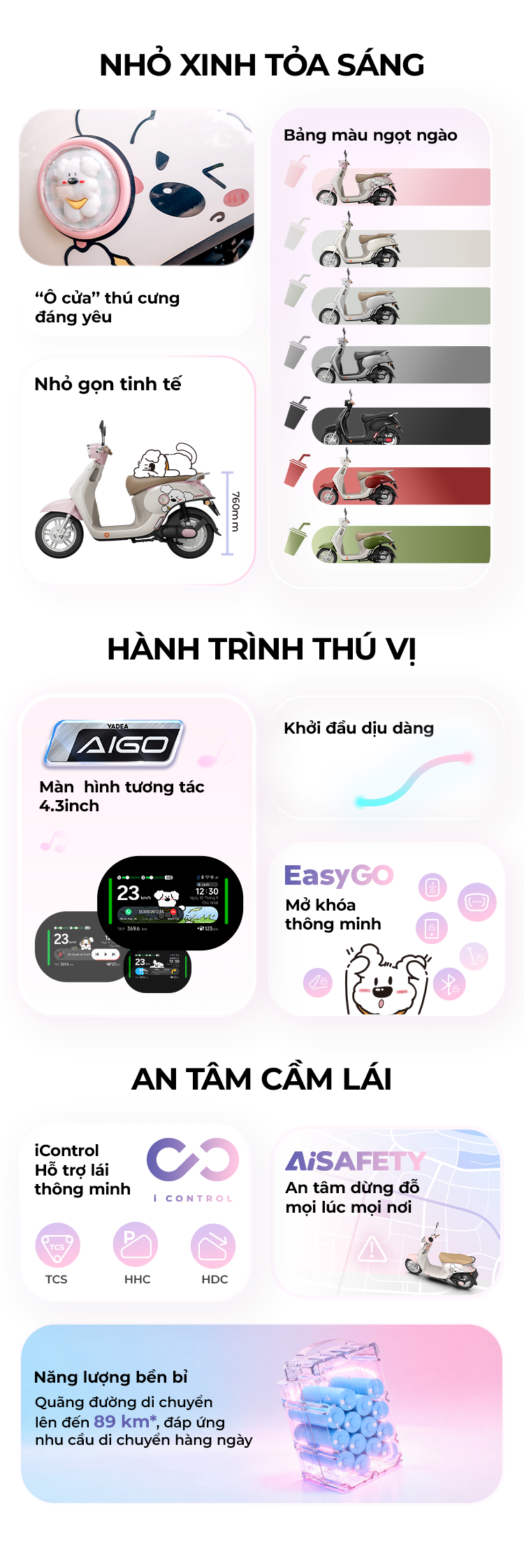 Xe Máy Điện YADEA OMEE